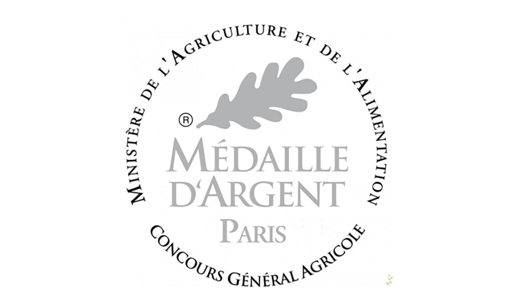 Logo médaille d'argent au concours général agricole - Paris, Ministère de l'agriculture et de l'alimentation